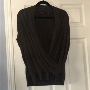 Beautiful Brown Sleeveless Blouse